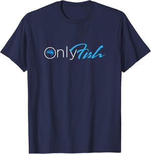 Onlyfish fishing , bass fish T-Shirt - T-Shirt | Navy