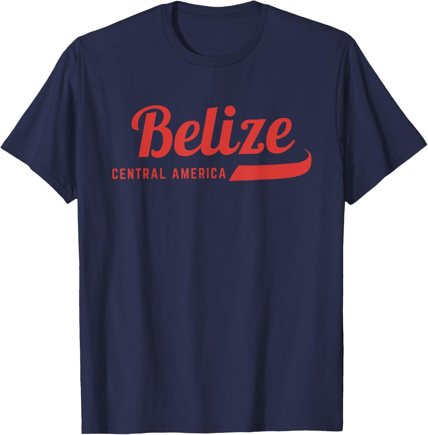 Belize Central America Pride Explore, Adventure, Discover T-Shirt - T-Shirt | Navy
