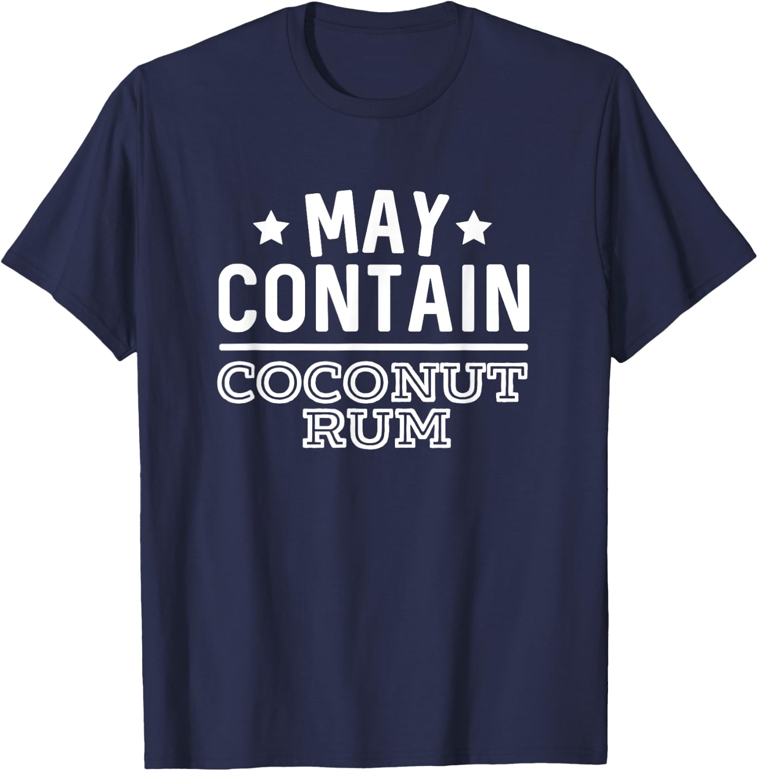 Hop Seltzer Swag 2 -Adults Black Small May Contain Coconut Rum Funny Drinking T-Shirt - T-Shirt | Navy