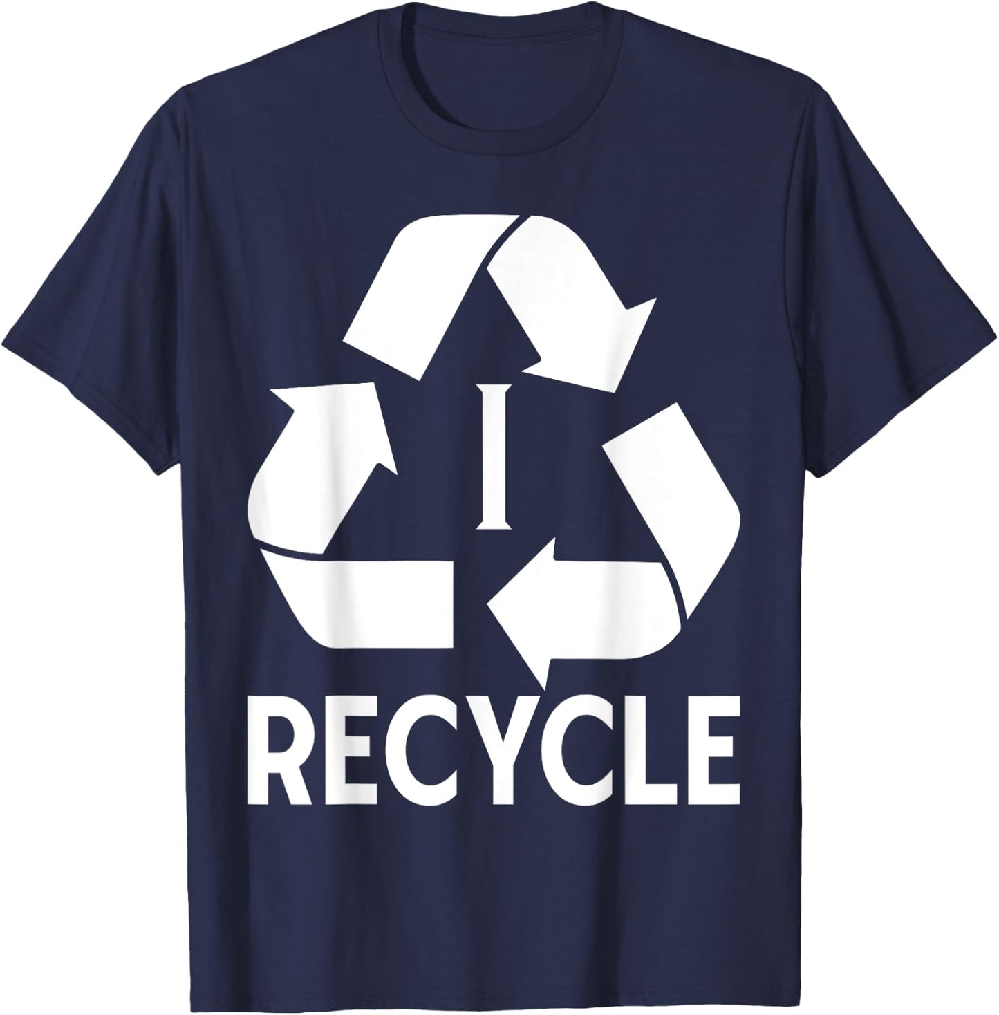 I Recycle T-Shirt - T-Shirt | Navy