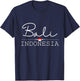 Bali Souvenir Bali Indonesia Souvenir / Bali T-Shirt - T-Shirt | Navy