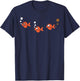 oops! - Goldfish - Aquarium friends T-Shirt - T-Shirt | Navy