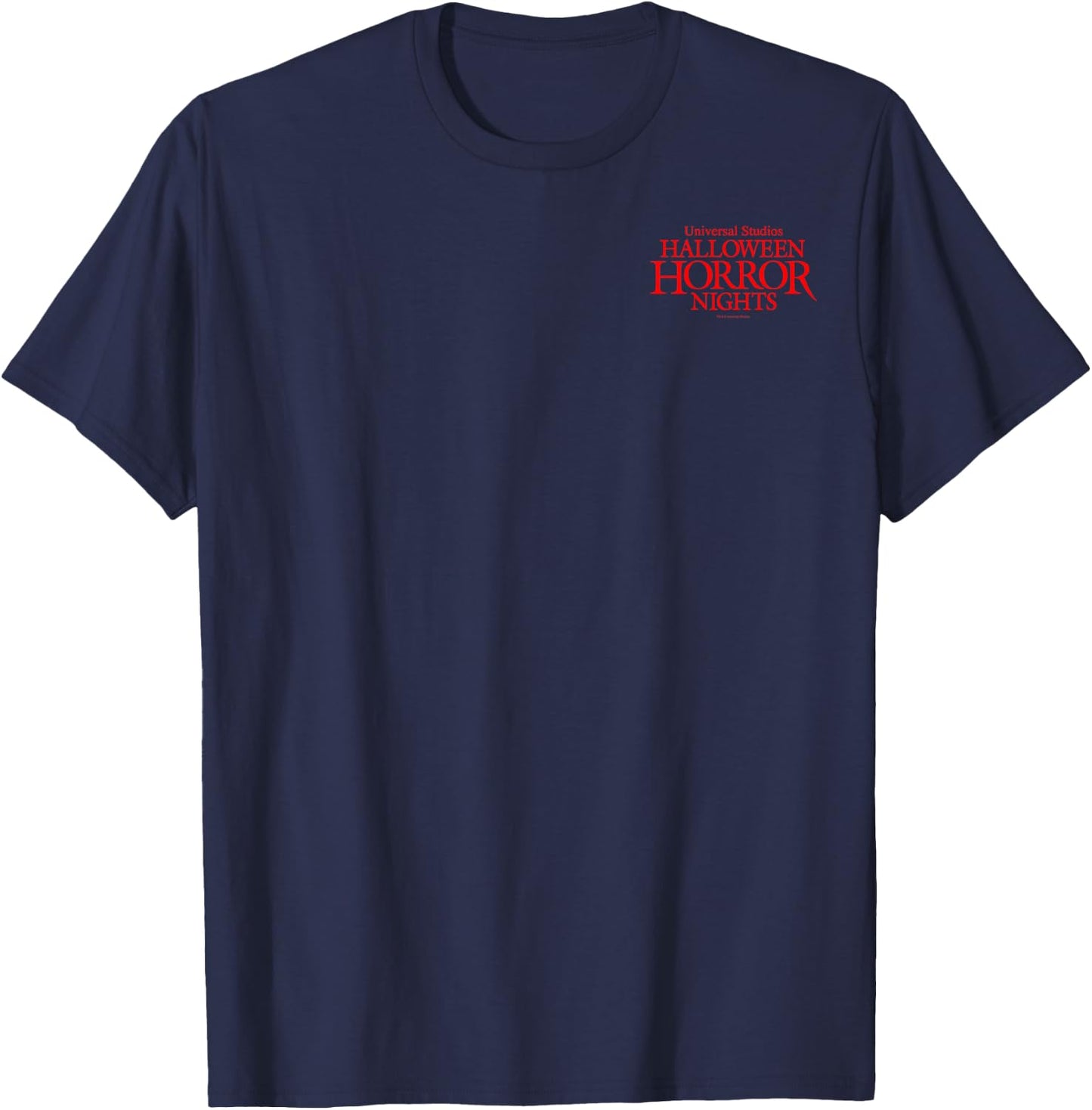 HHN Chucky Universal Monsters Front & Back T-Shirt - T-Shirt | Navy