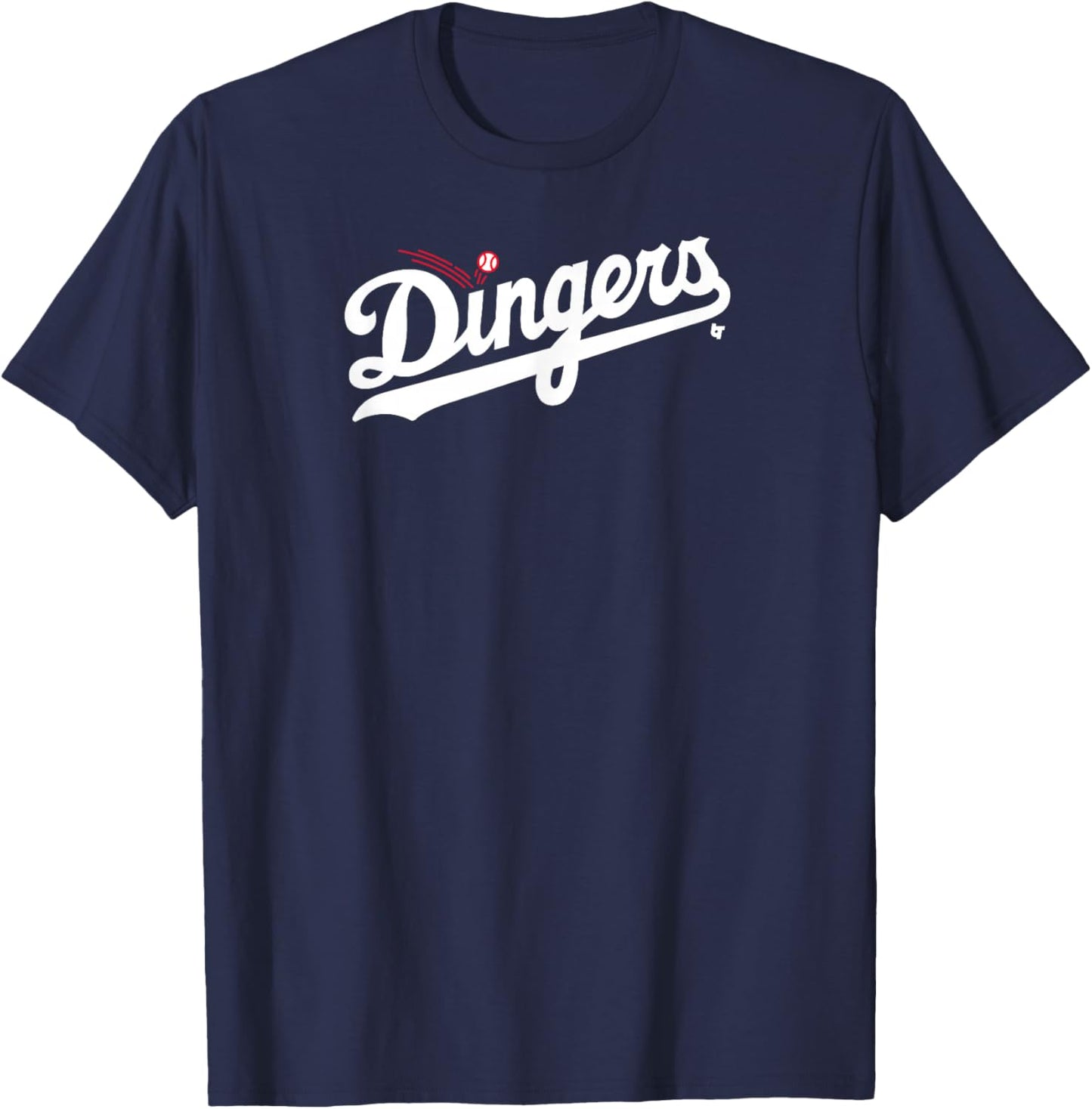 Dingers - Los Angeles Baseball T-Shirt - T-Shirt | Navy