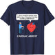 Cardiologist Doctor Gift CARDIOLOGY Cardiac Arrest Pun Funny T-Shirt - T-Shirt | Navy