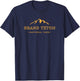 Retro Grand Teton National Park Wyoming Est 1929 Hiking T-Shirt - T-Shirt | Navy
