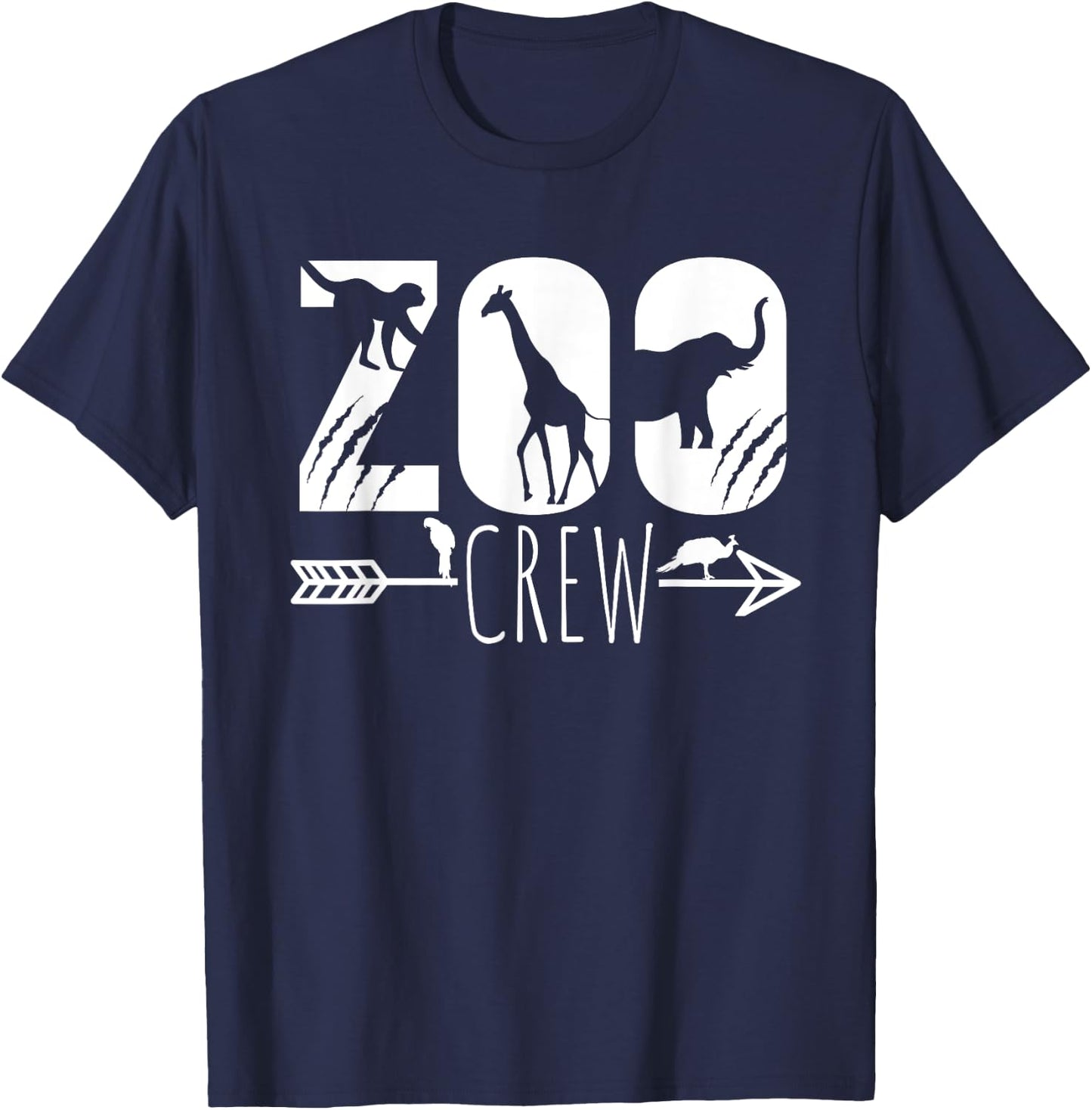 Zoo Crew T-Shirt - T-Shirt | Navy