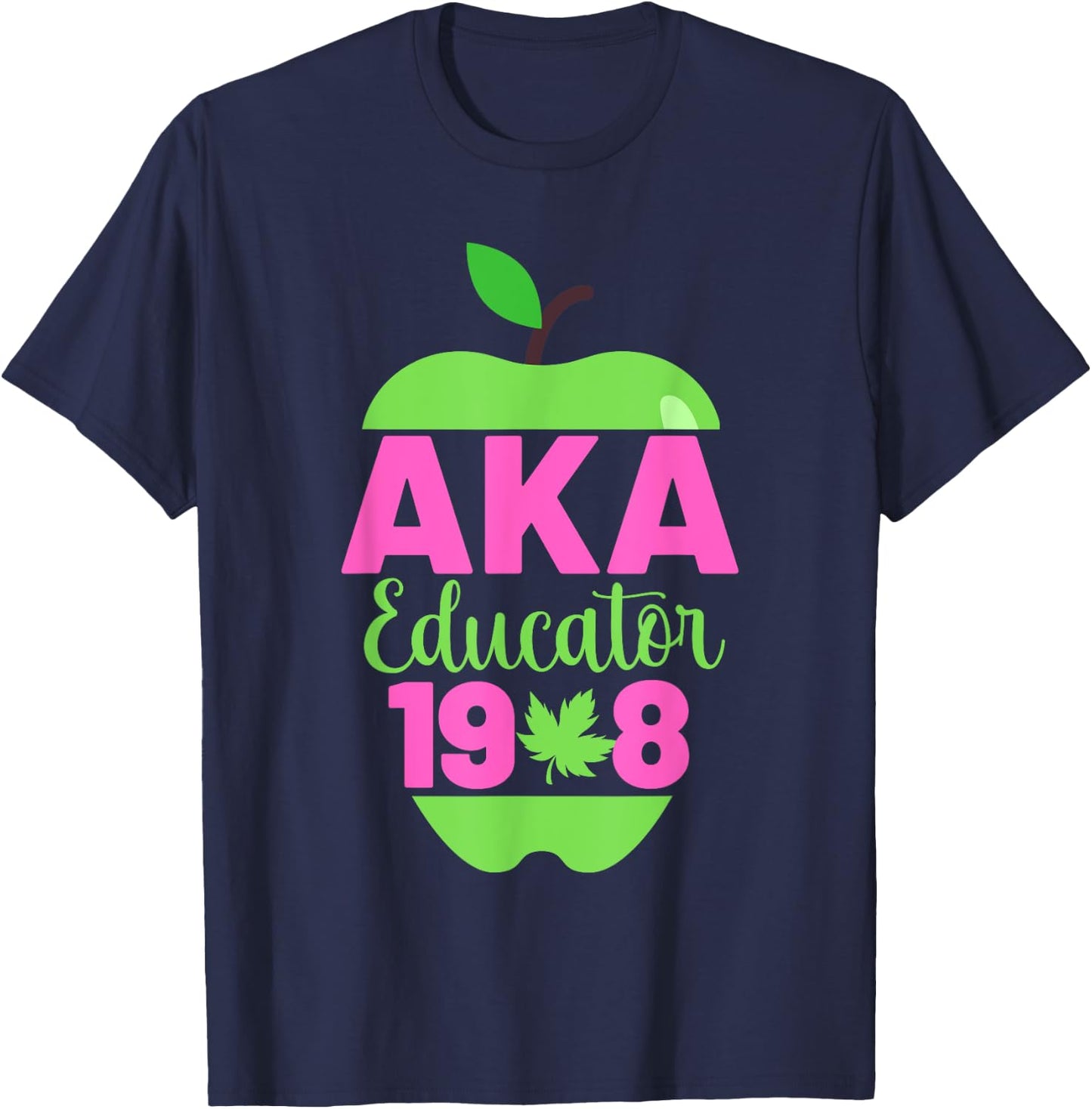 Cute Pretty Educators and Teacher Funny Aka Educator Student T-Shirt - T-Shirt | Navy