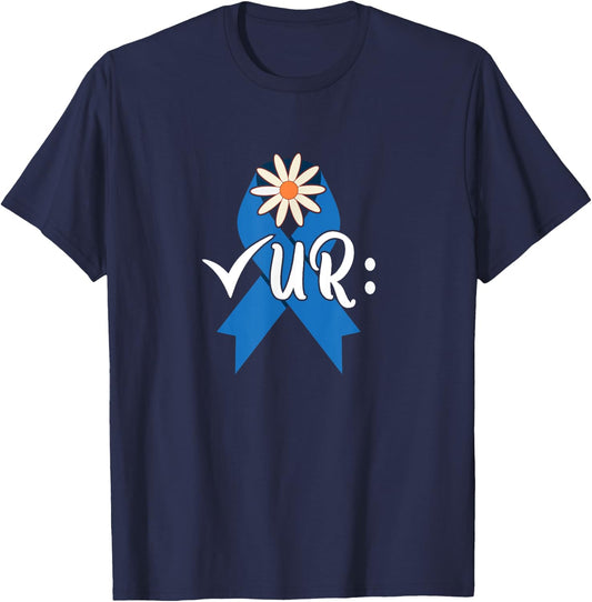 Check Your Colon Colonoscopies Colon Cancer Awareness Women T-Shirt - T-Shirt | Navy