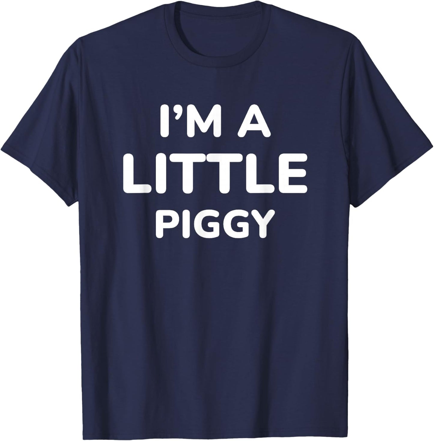 I'm A Little Piggy T-Shirt - T-Shirt | Navy