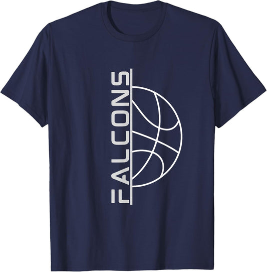 Falcons Basketball T-Shirt - T-Shirt | Navy