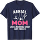 Cooler Aerial Mom Aerialist Dancer Circus T-Shirt - T-Shirt | Navy