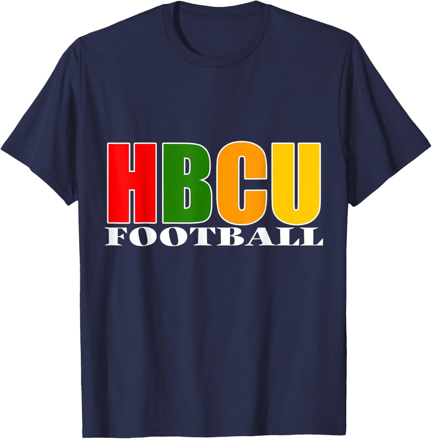 HBCU Football Apparel Historical Black college Alumni T-Shirt - T-Shirt | Navy