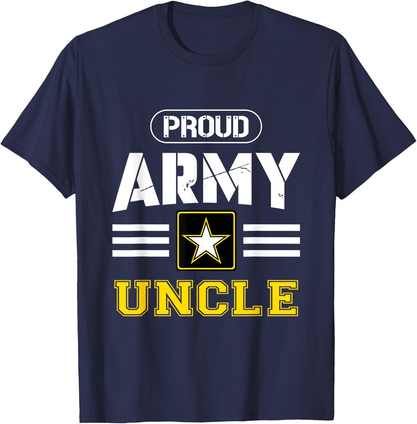 Proud Army Uncle of a US Soldier Military Pride For T-Shirt - T-Shirt | Navy