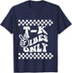 First Day of TK Vibes Only Retro Girl T K School Toddler Boy T-Shirt - T-Shirt | Navy