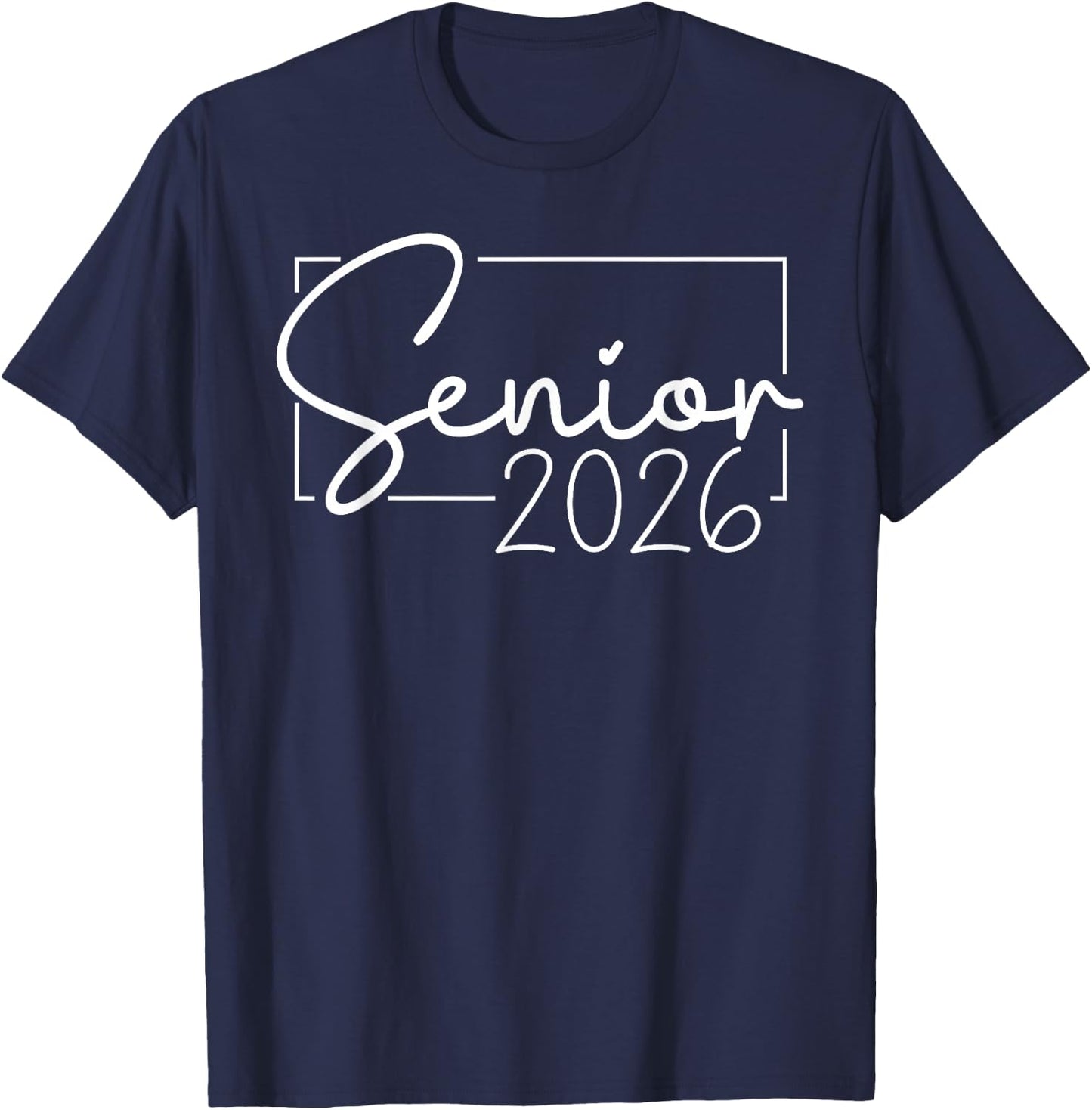 Senior 2026 Graduation Year Class of 2026 T-Shirt - T-Shirt | Navy