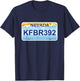 KFBR392 Nevada License Plate Funny Movie Reference T-Shirt - T-Shirt | Navy