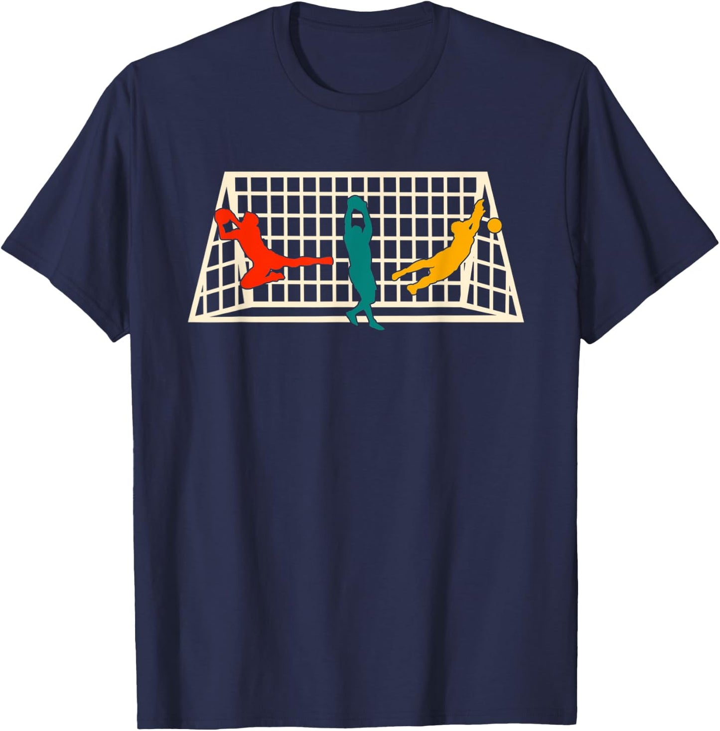 Goalie Goalkeeper Soccer Player Sport Team Keeper Goaltender T-Shirt - T-Shirt | Navy
