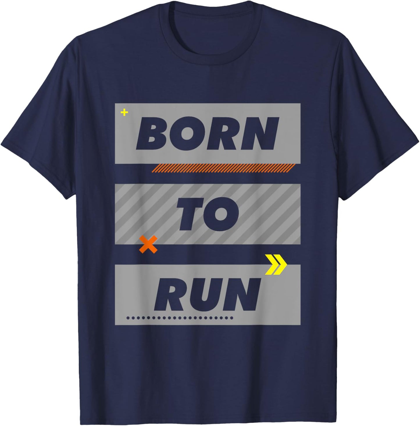 Born to run T-Shirt - T-Shirt | Navy