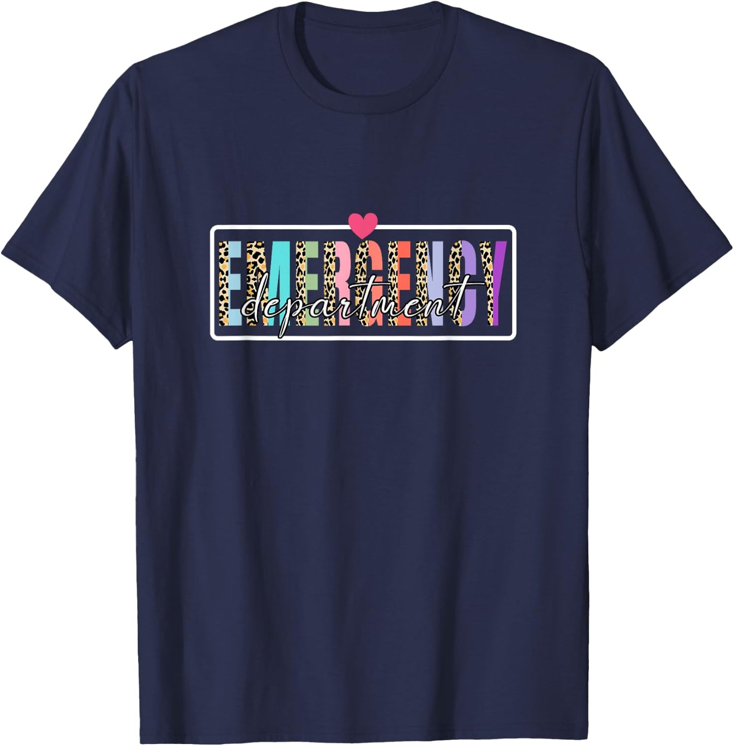 Emergency Department Emergency Room Healthcare Nursing Er T-Shirt - T-Shirt | Navy