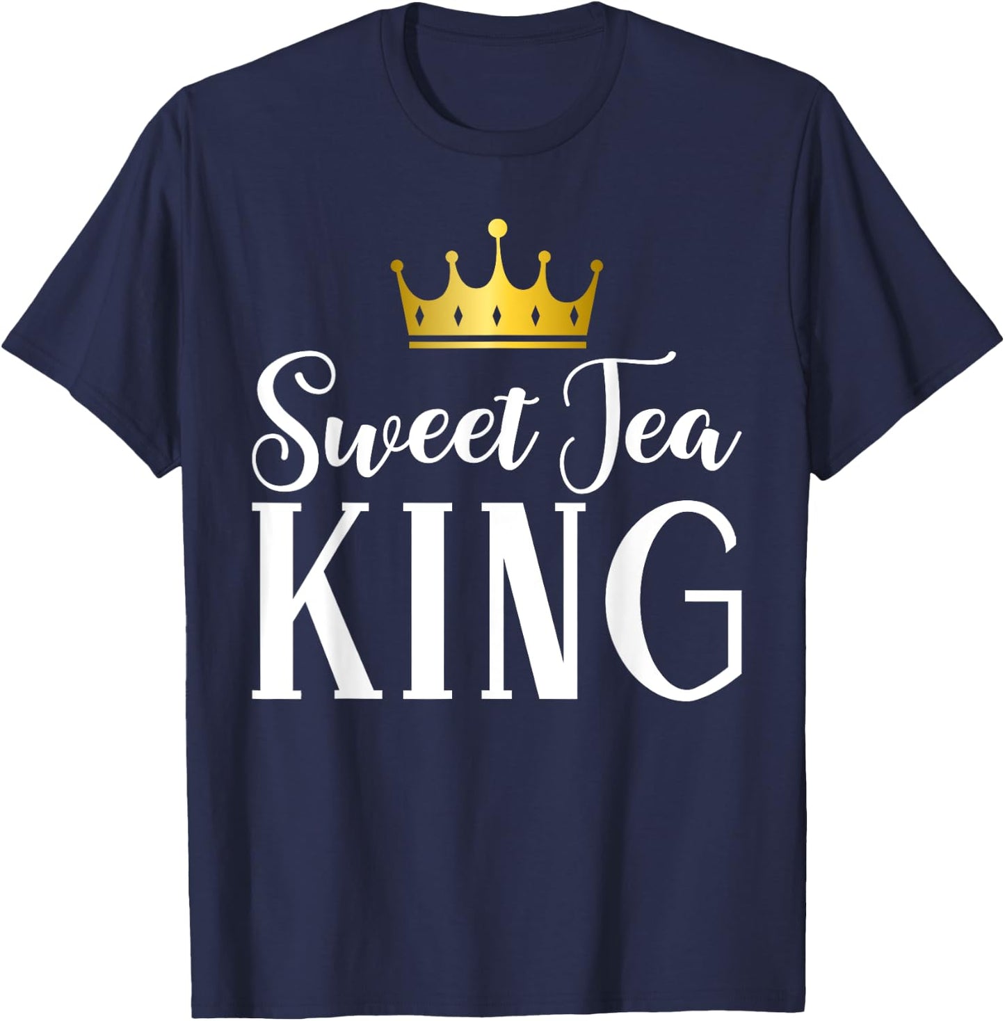 Sweet Tea King T-Shirt - T-Shirt | Navy