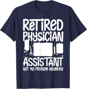 Physician Assistant Medical Student PA Nurse Associate T-Shirt - T-Shirt | Navy