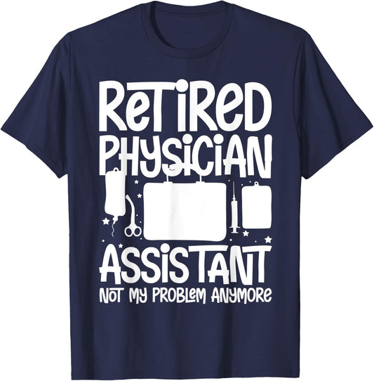 Physician Assistant Medical Student PA Nurse Associate T-Shirt - T-Shirt | Navy
