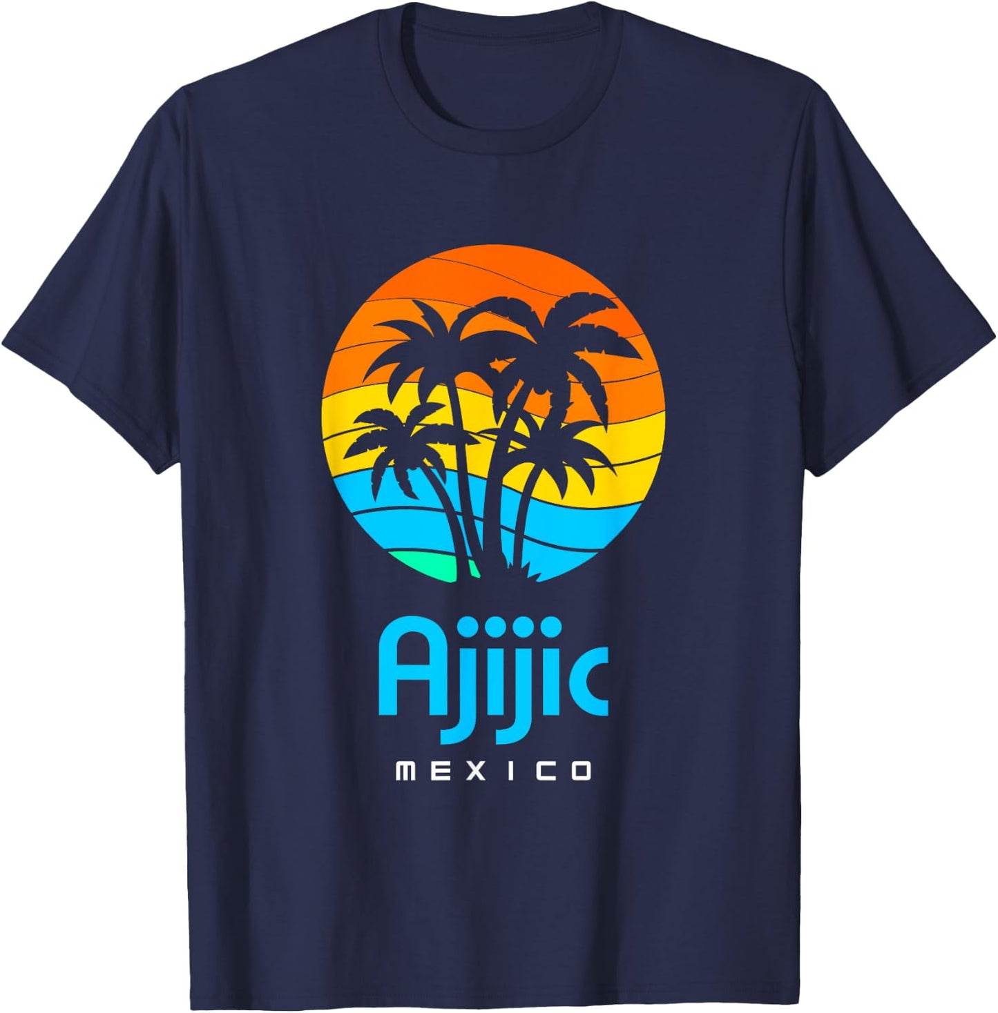 Ajijic Mexico T-Shirt - T-Shirt | Navy