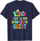 This Is My Hawaiian Tropical Luau Party Costume T-Shirt - T-Shirt | Navy