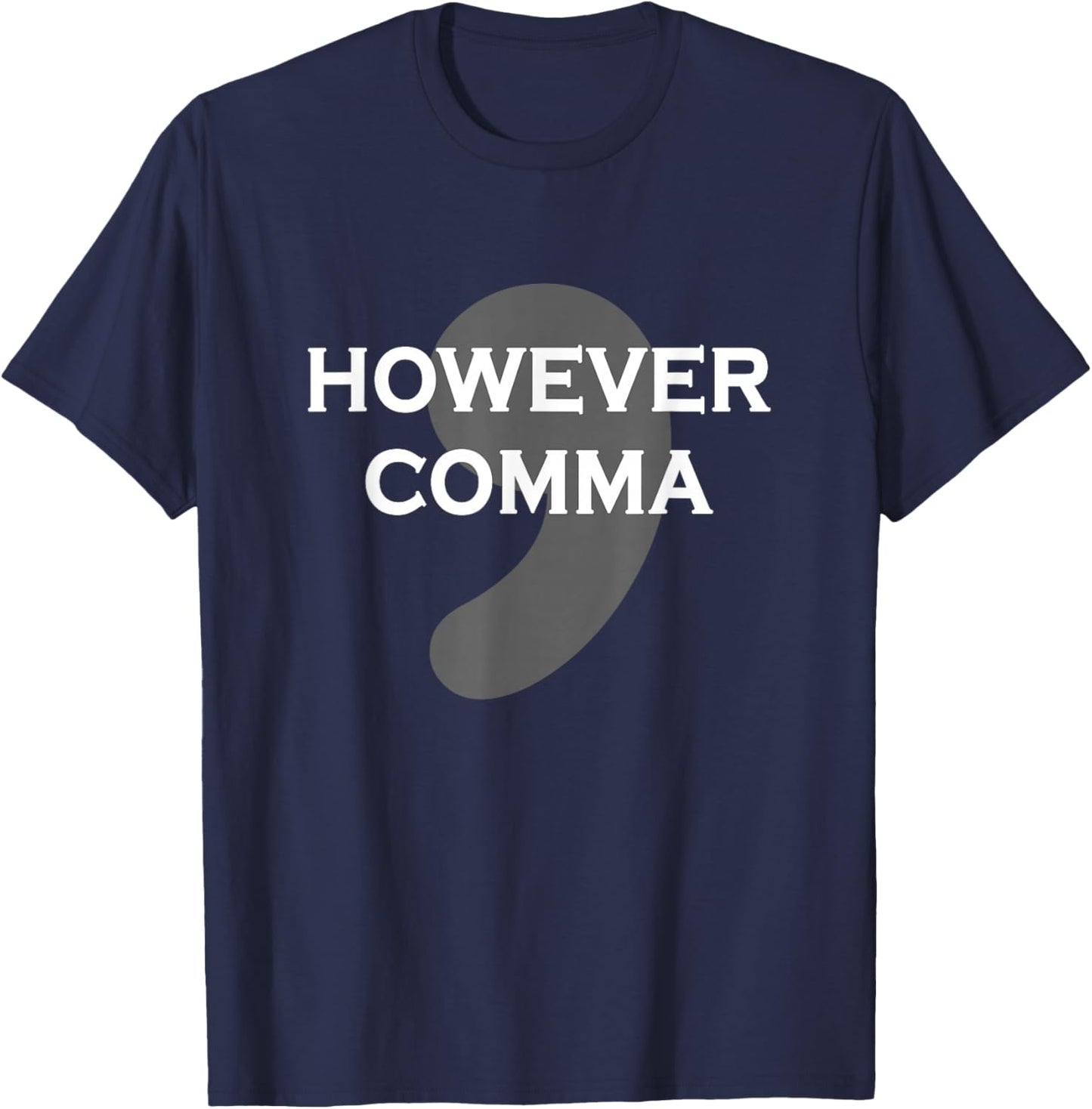 However Comma T-Shirt - T-Shirt | Navy