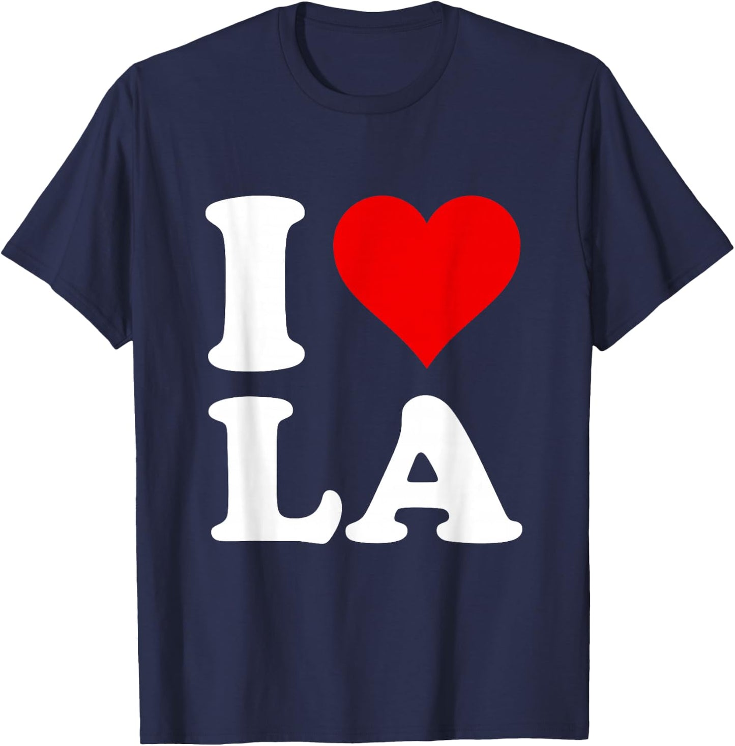 i Love la T-Shirt - T-Shirt | Navy