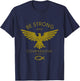 Joshua 1:9: Be Strong and Courageous T-Shirt - T-Shirt | Navy