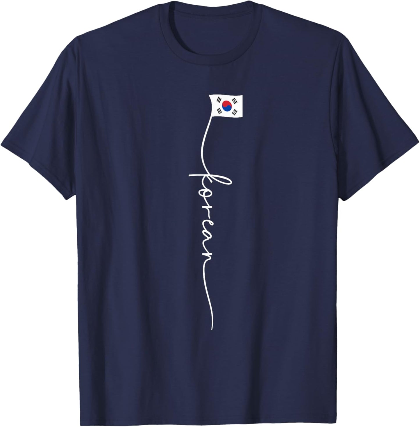 Korea Signature Korean Flag T-Shirt - T-Shirt | Navy