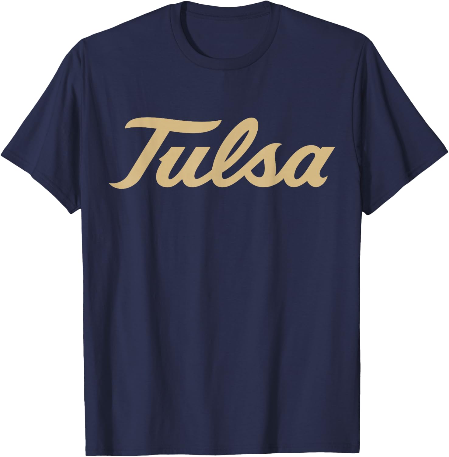 Tulsa Golden Hurricane | NCAA University of Merch | PPTLS06 T-Shirt - T-Shirt | Navy