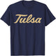 Tulsa Golden Hurricane | NCAA University of Merch | PPTLS06 T-Shirt - T-Shirt | Navy