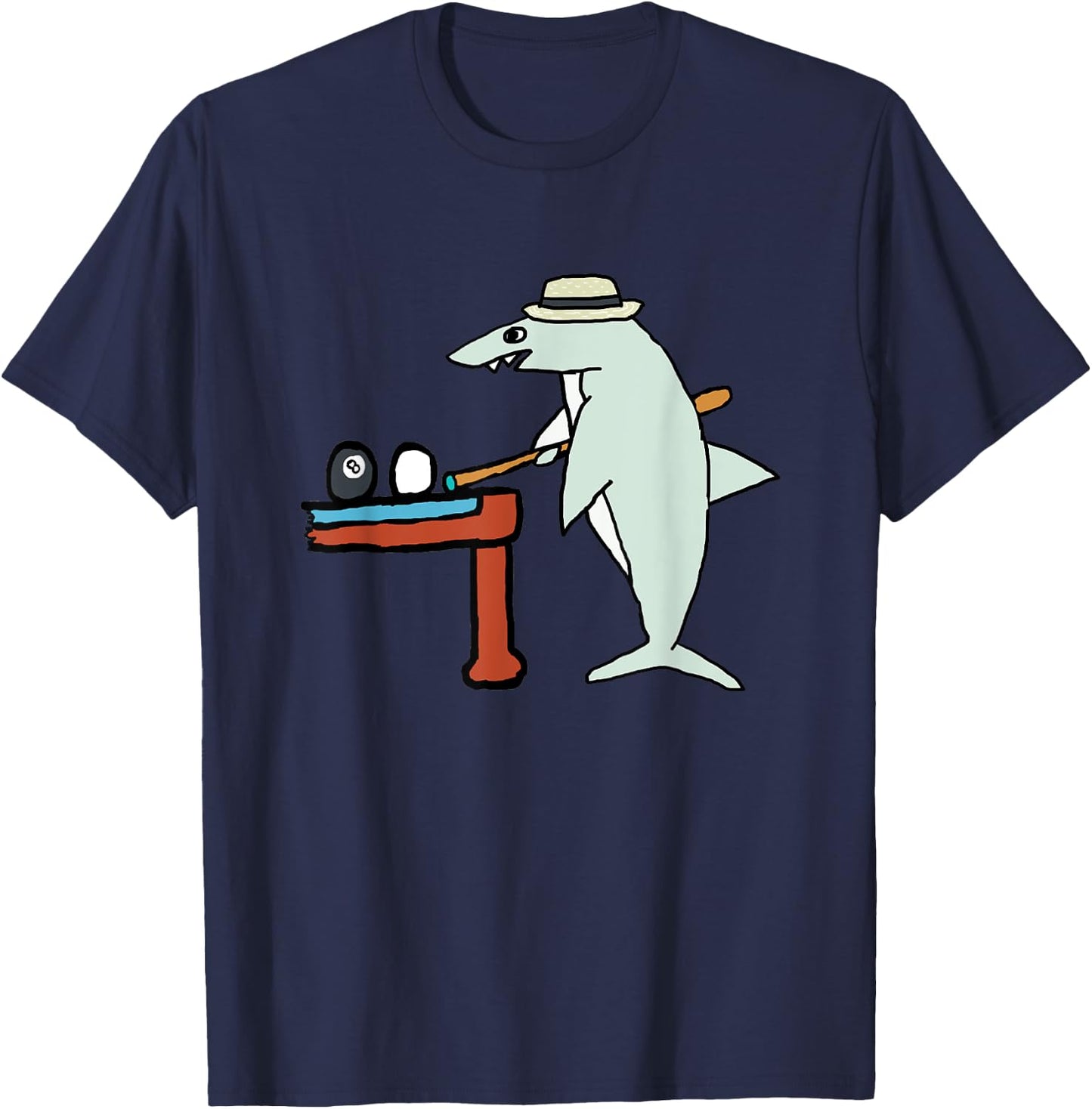 Pool Shark T-Shirt - T-Shirt | Navy