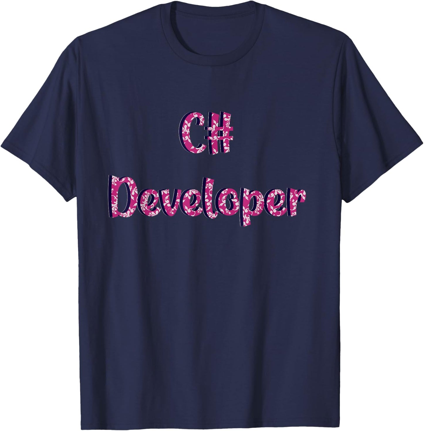 C# Developer T-Shirt - T-Shirt | Navy
