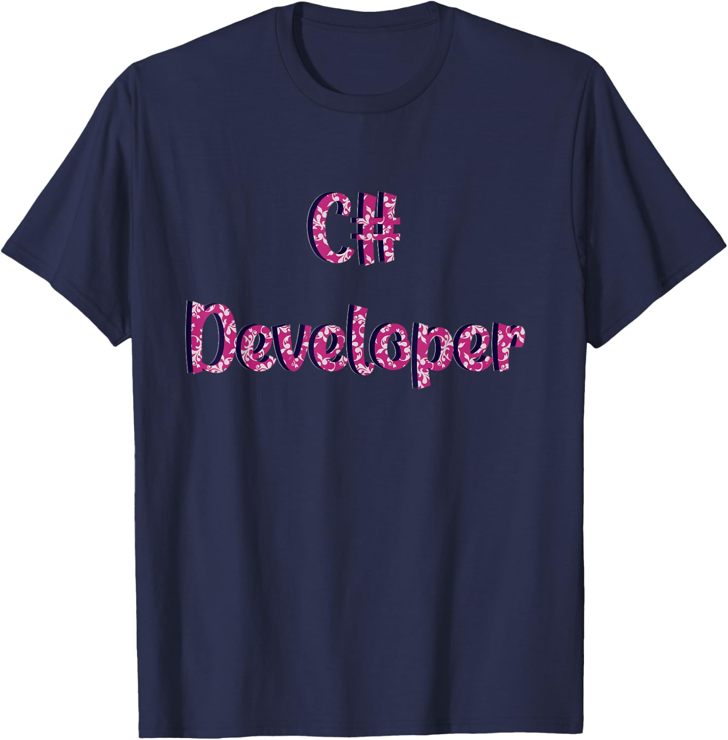 C# Developer T-Shirt - T-Shirt | Navy