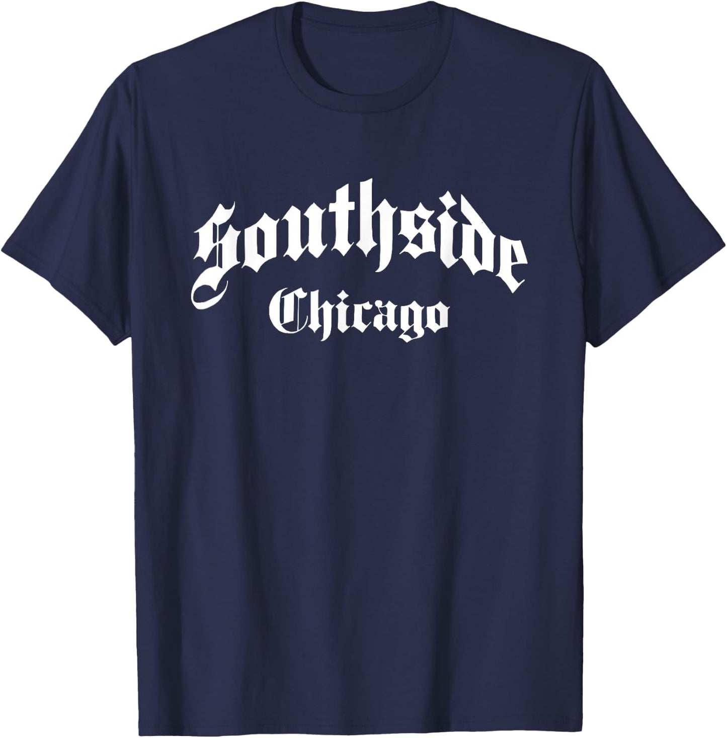 Southside - Chicago - Throwback Design - Classic T-Shirt - T-Shirt | Navy