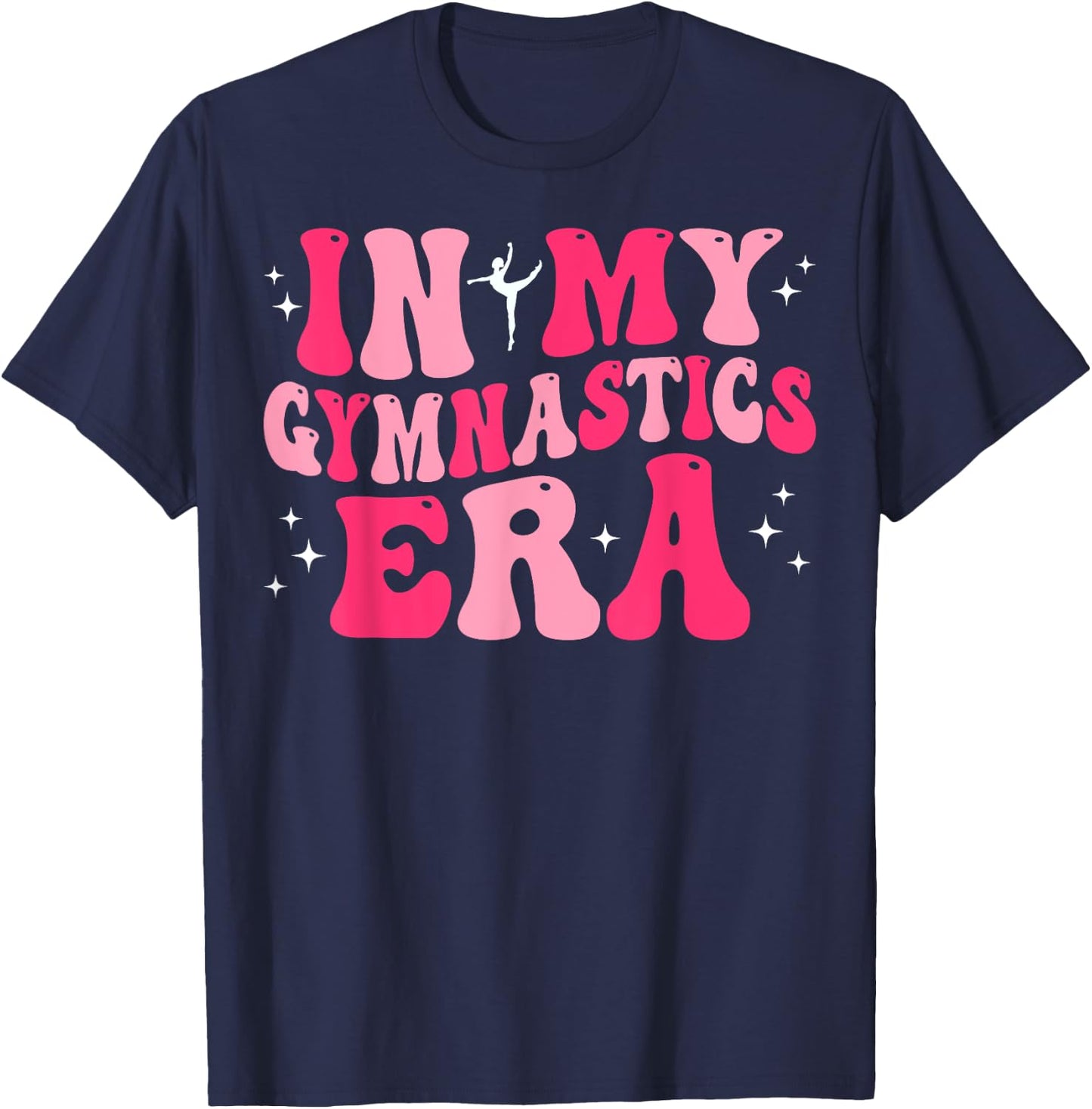 In My Gymnastics Era Funny Gymnast Gymnastic T-Shirt - T-Shirt | Navy