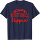 Football Pappaw Matching Family Football T-Shirt - T-Shirt | Navy