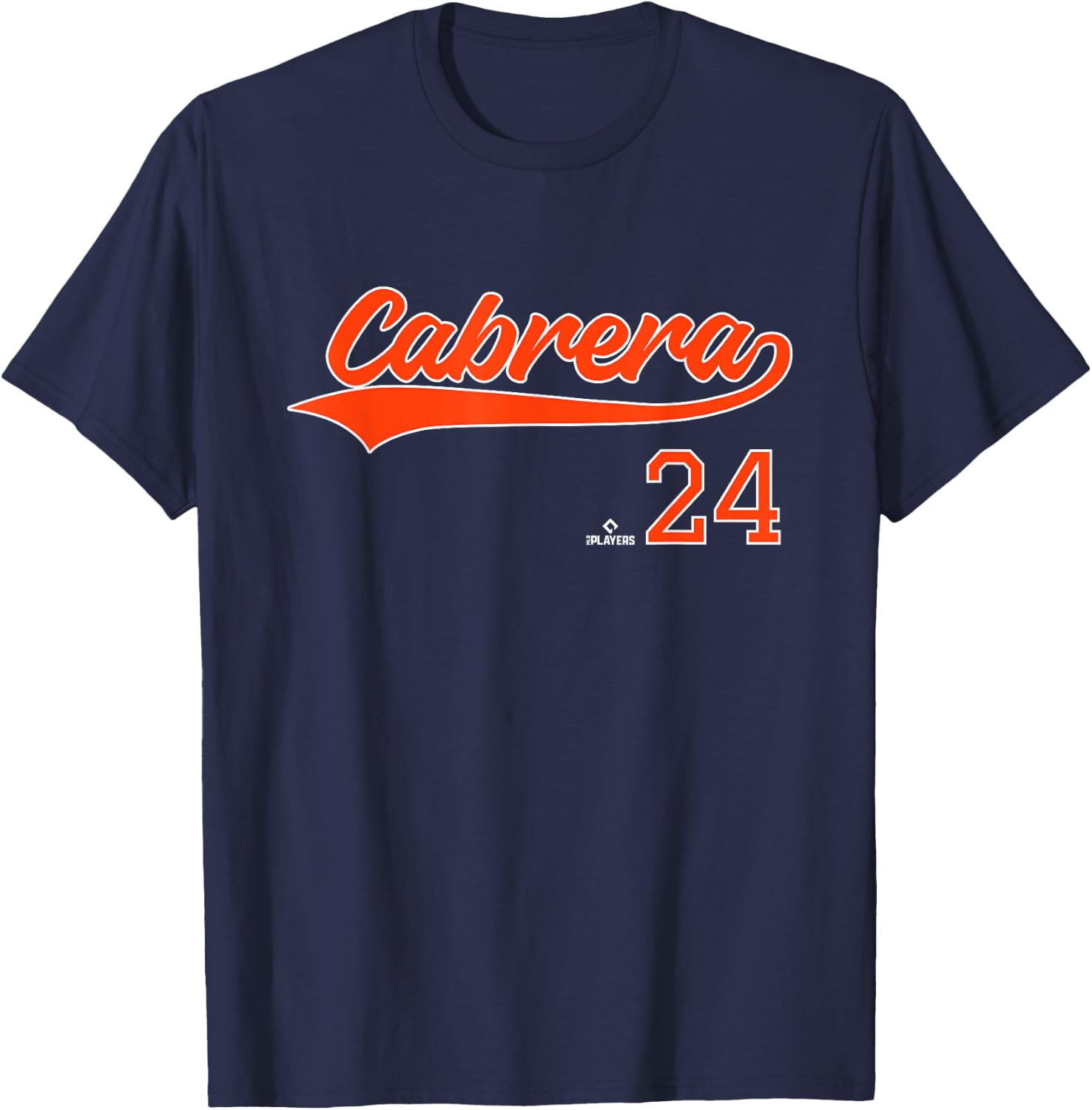 Vintage Gameday Miguel Cabrera Detroit MLBPA T-Shirt - T-Shirt | Navy