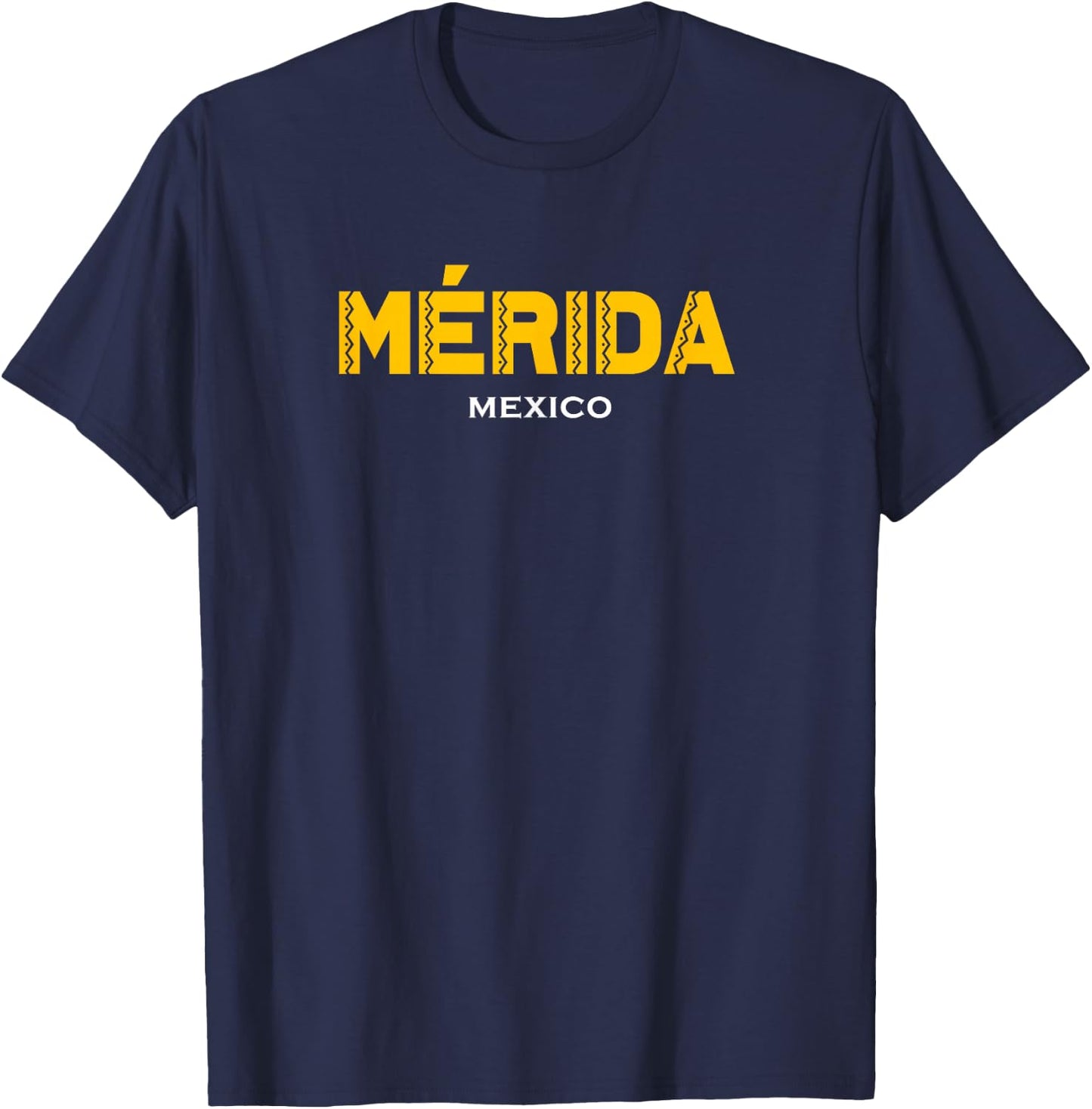 Mérida City Mexico Mexican Pride Merida Yucatán Blue T-Shirt - T-Shirt | Navy
