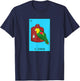 Mexican Lottery El Cotorro The Parrot Game of Mexico T-Shirt - T-Shirt | Navy