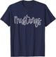 Mustangs Mascot School Sports Fan Team Spirit T-Shirt - T-Shirt | Navy
