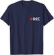 Cameraman REC Camera Man Film Director Filmmaker T-Shirt - T-Shirt | Navy
