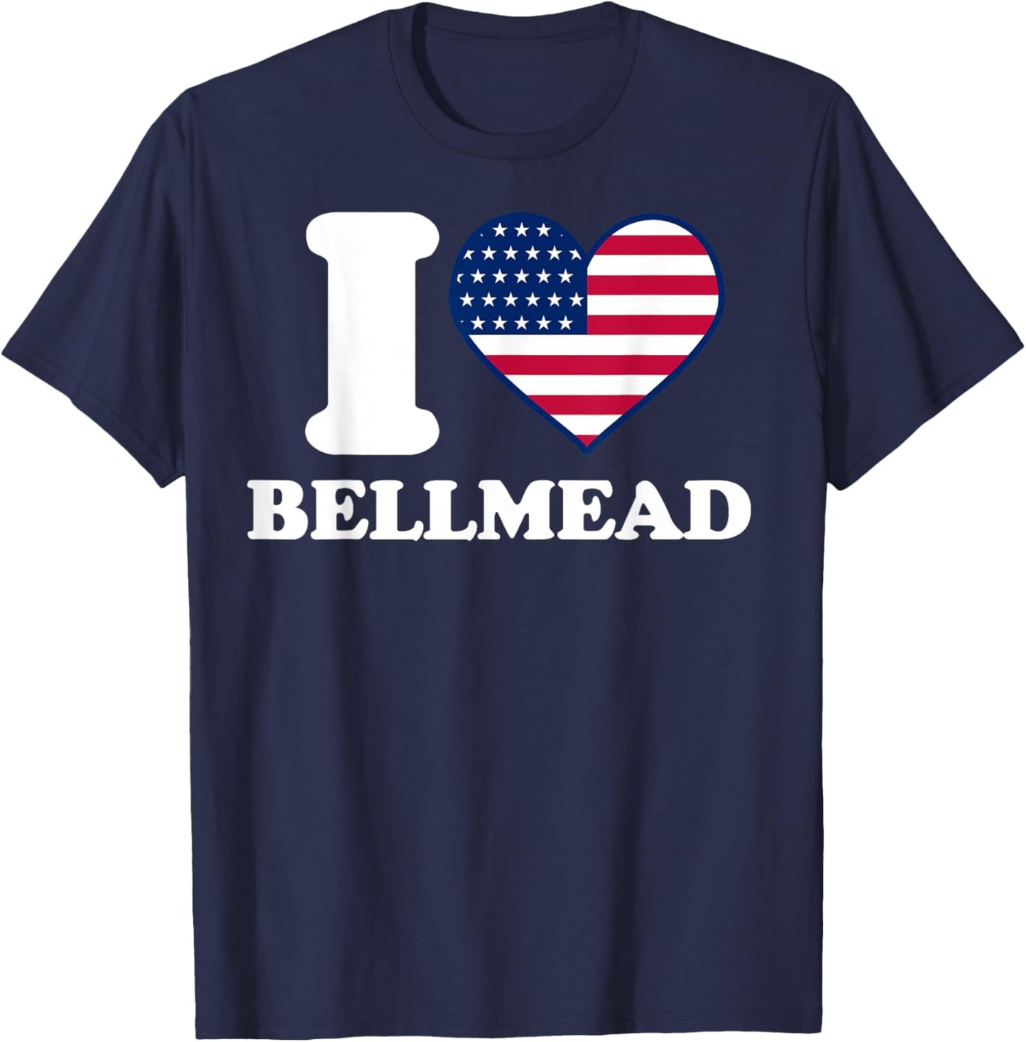 I love Bellmead I heart Bellmead T-Shirt - T-Shirt | Navy