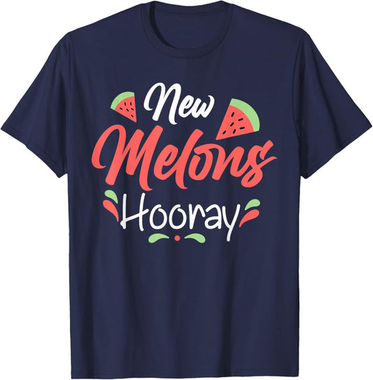 New Melons Hooray Boob Surgery Job T-Shirt - T-Shirt | Navy