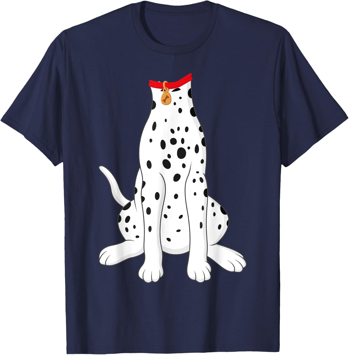 Dalmatian Dalmatian Costume Shirt T-Shirt - T-Shirt | Navy