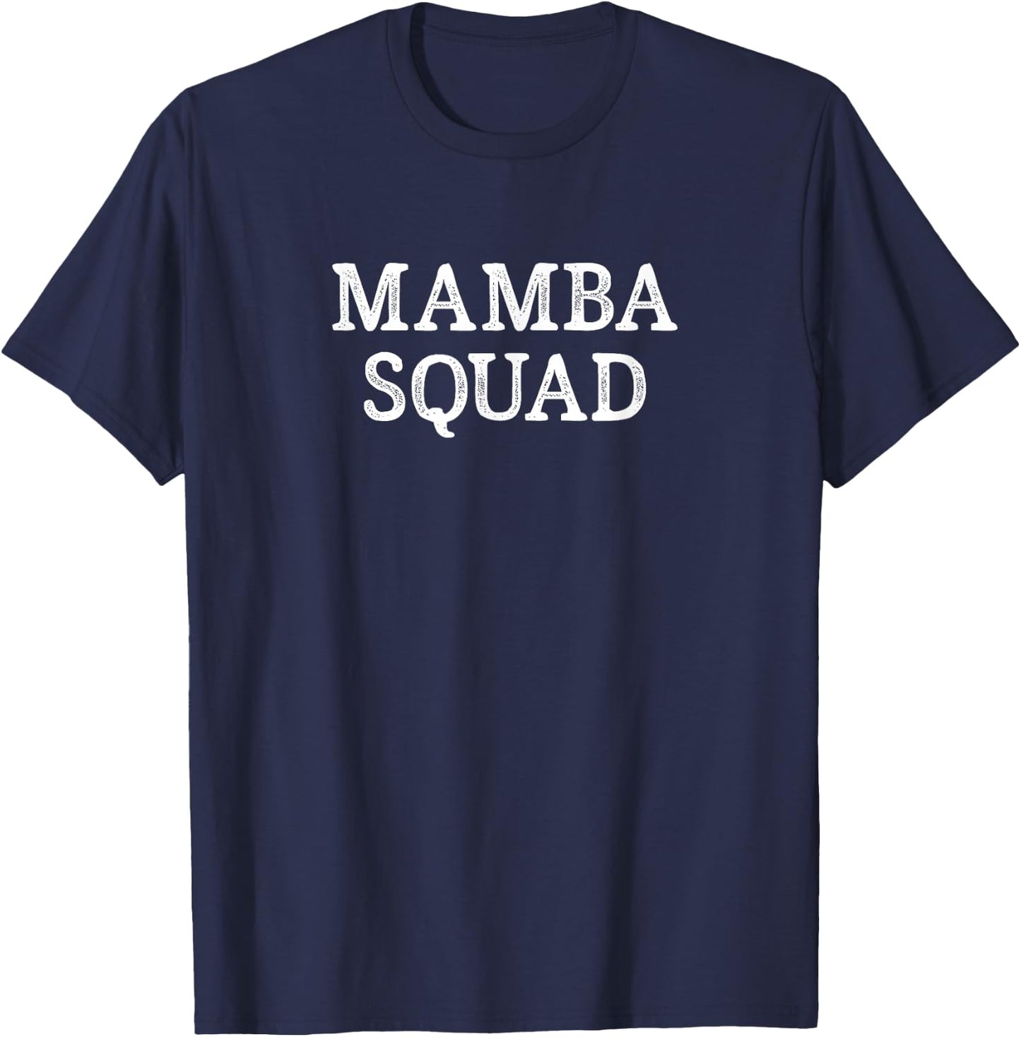 Mamba Squad - Vintage Style T-Shirt - T-Shirt | Navy